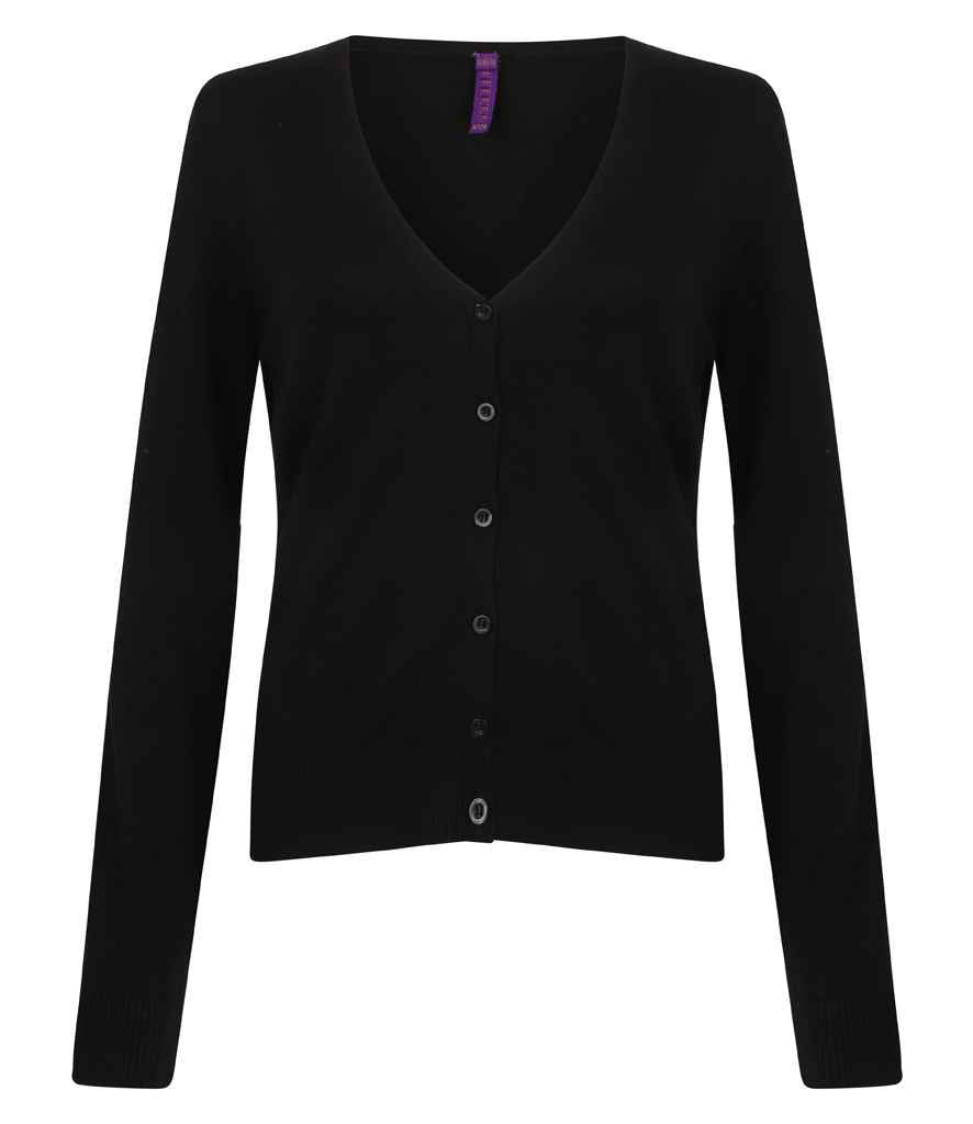 Uclo Ladies Lightweight Shorter V Neck Cardigan